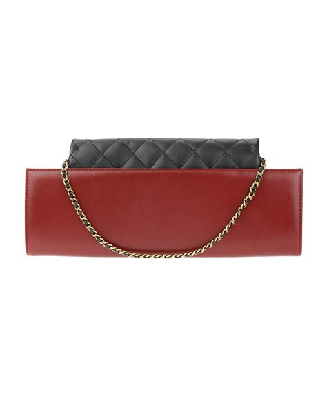 chanel brasserie gabrielle clutch|Chanel Brasserie Gabrielle Menu Clutch Bordeaux.